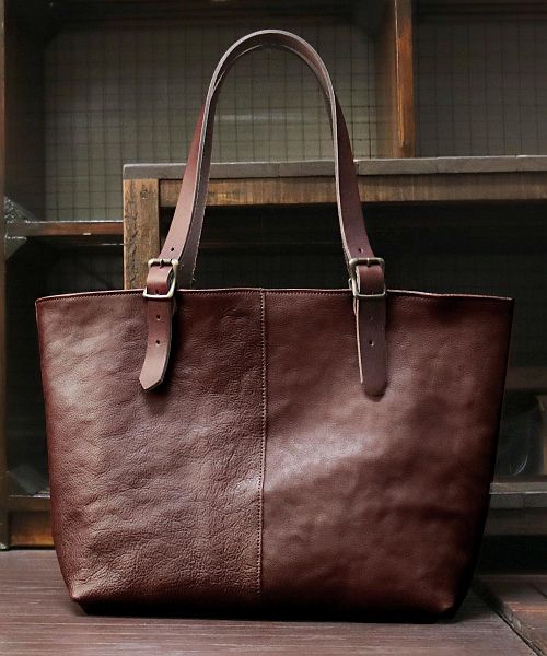 ZARIO-GRANDEE Tote Bag for Women A4 Shoulder Carry Genuine Leather Cowhide Large Capacity ZARIO-GRANDEE