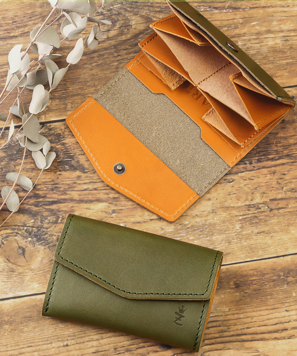 ZARIO-GRANDEE Card Case Business Card Holder Card Holder Mini Wallet Cashless Genuine Leather Cowhide Tochigi Leather Made in Japan Brand ZARIO-GRANDEE ZARIO-GRANDEE