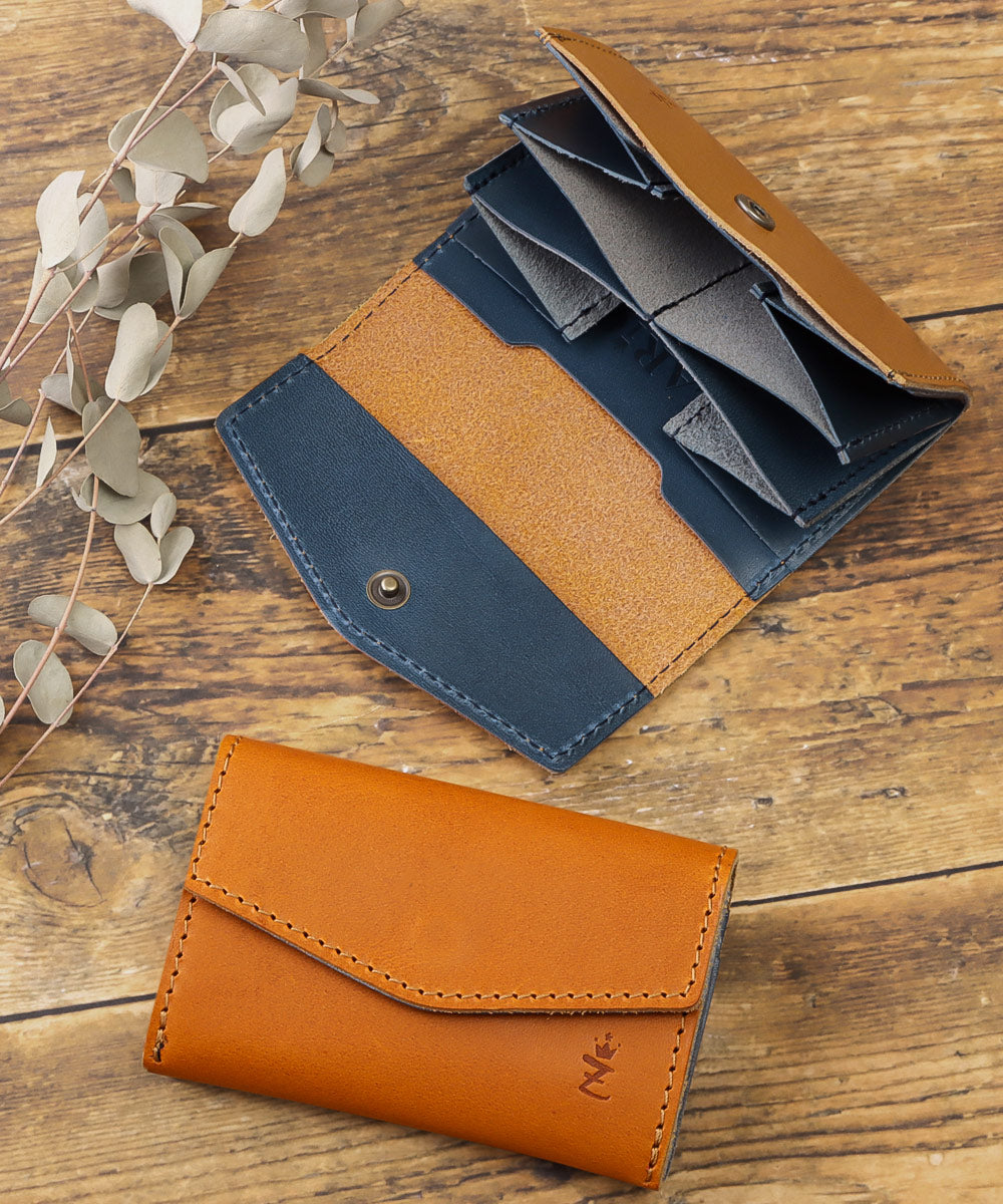 ZARIO-GRANDEE Card Case Business Card Holder Card Holder Mini Wallet Cashless Genuine Leather Cowhide Tochigi Leather Made in Japan Brand ZARIO-GRANDEE ZARIO-GRANDEE