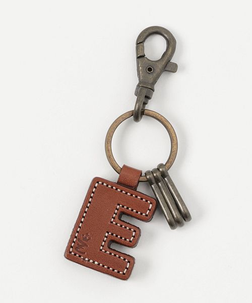 ZARIO-GRANDEE Key Holder Key Ring Initial Genuine Leather Tochigi Leather Made in Japan ZARIO-GRANDEE