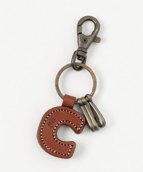 ZARIO-GRANDEE Key Holder Key Ring Initial Genuine Leather Tochigi Leather Made in Japan ZARIO-GRANDEE
