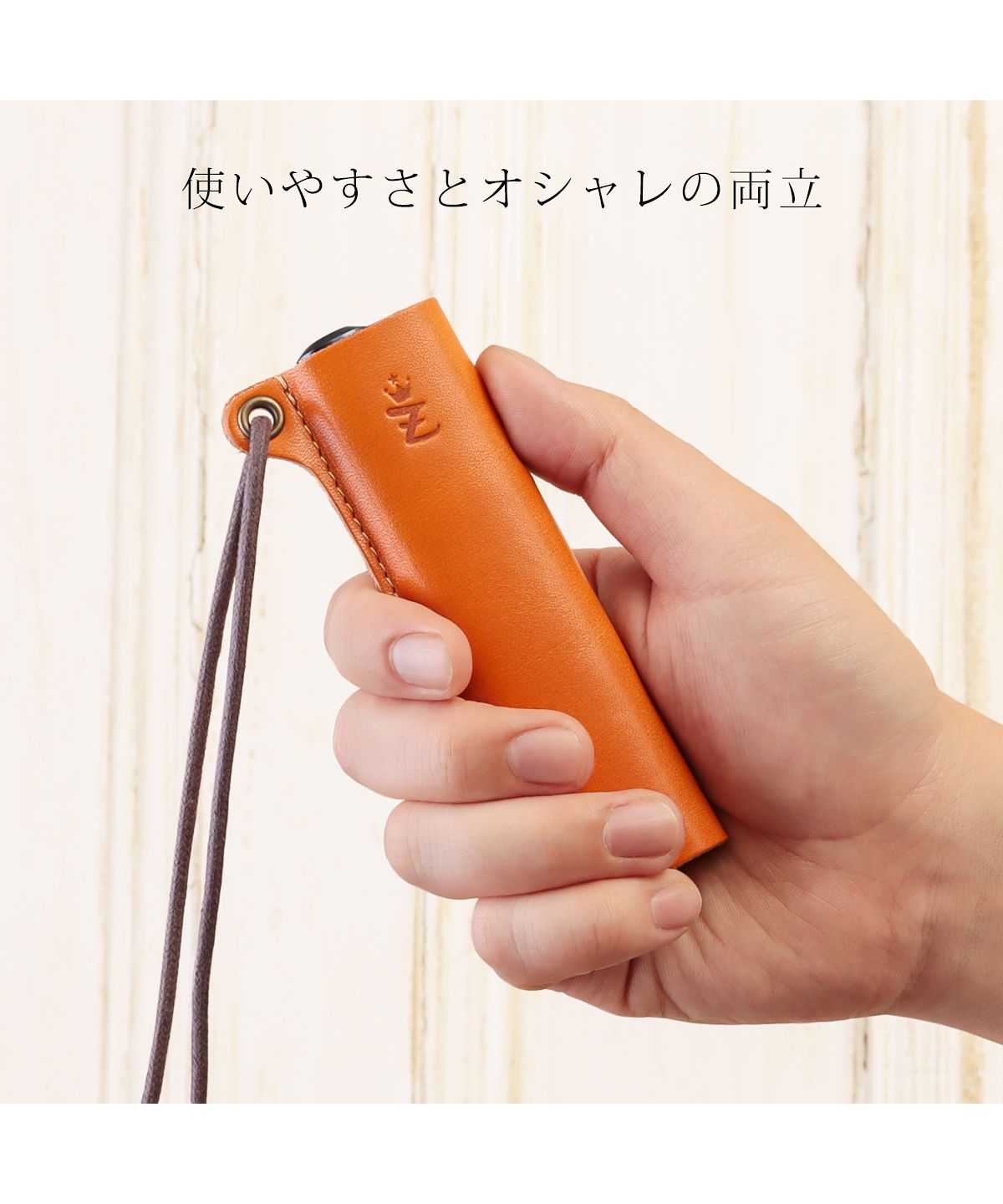 ザリオグランデ ZARIO-GRANDEE- アイコスケース IQOSケース ILUMA ONE専用 ハトメ ストラップ付き栃木レザー 本革 日本製 コンパクト 首掛け ブランド ZAGー0046