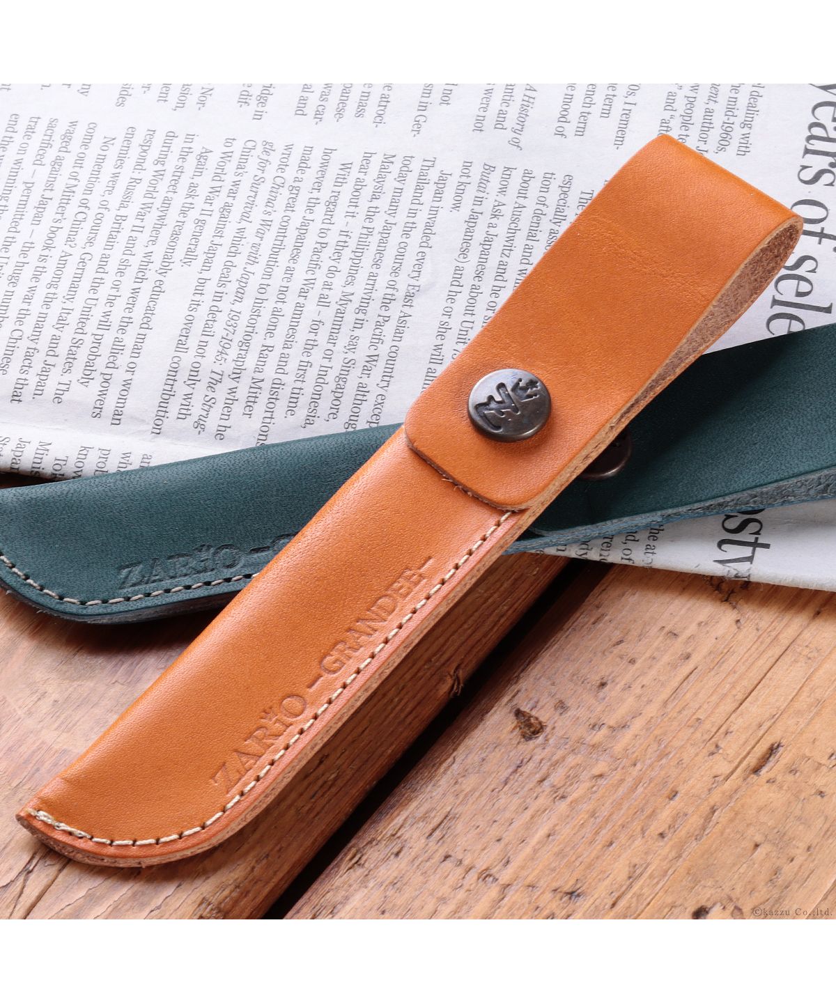 ZARIO-GRANDEE Pen Case for Women Genuine Leather Made in Japan ploomtech Tochigi Leather ZARIO-GRANDEE