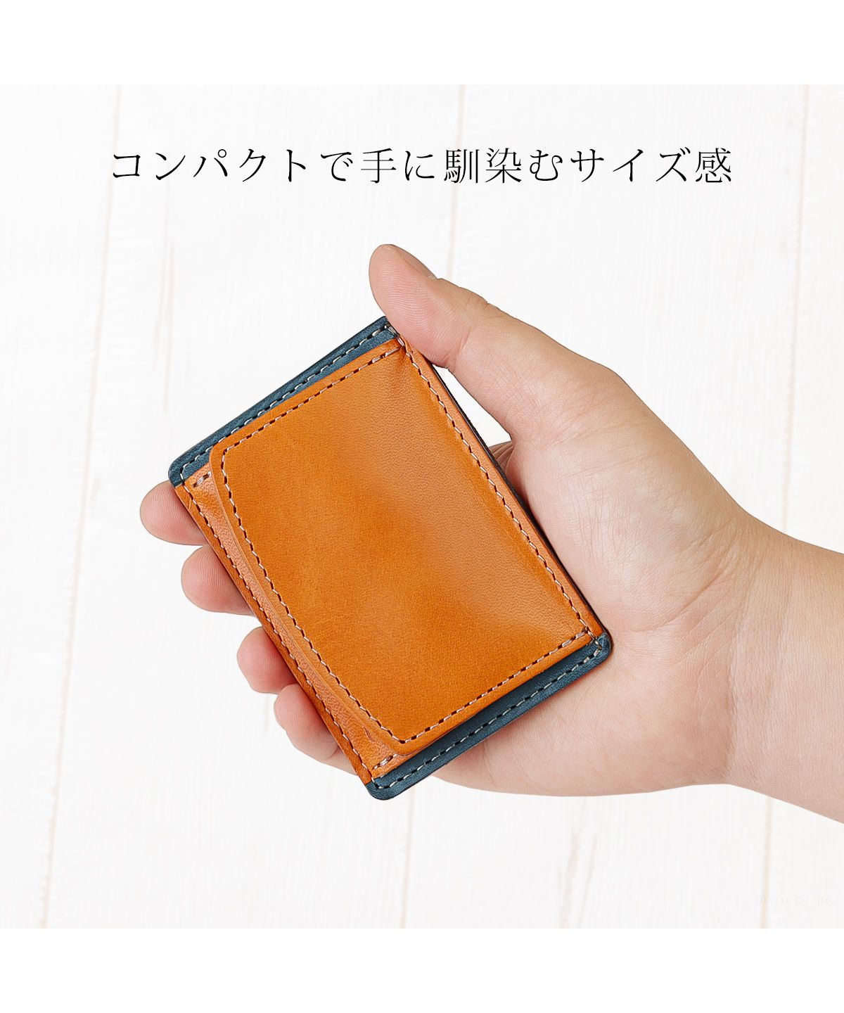 ZARIO-GRANDEE Wallet Mini Wallet Men Women Coin Purse Genuine Leather Wallet ZARIO-GRANDEE Tochigi Leather Mini Wallet Made in Japan ZAG-F2001
