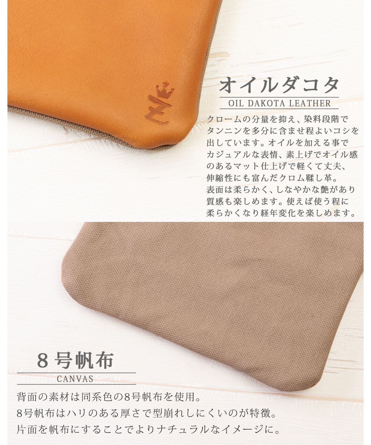ZARIO-GRANDEE Sacoche Pouch Smartphone Shoulder Tochigi Leather leather Genuine Leather Aging Canvas Men's Small Item Holder Made in Japan Leather Brand Popular Unisex Compact Sub Bag