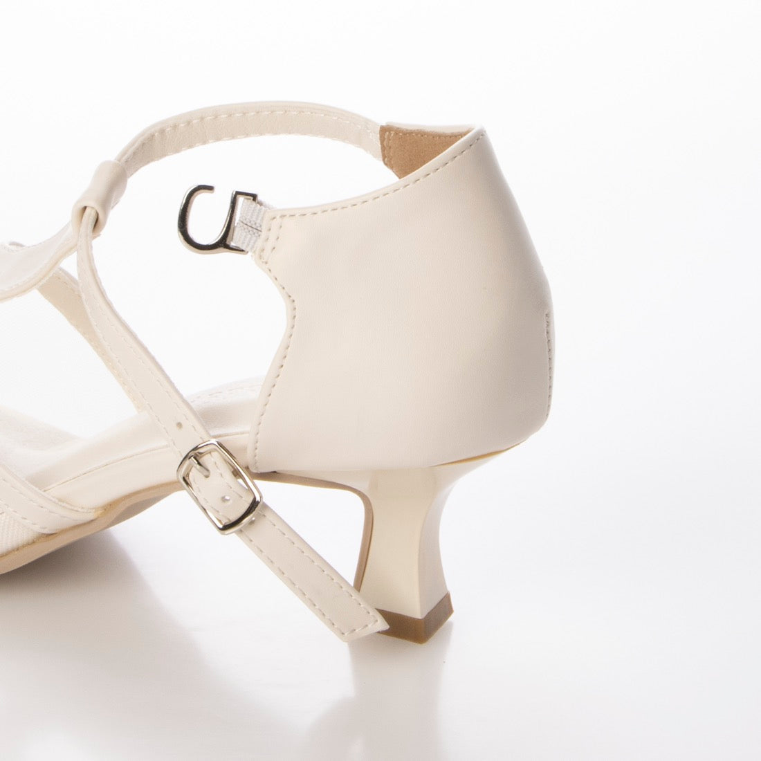 リバティードール LiBERTYDOLL トゥキャップセパレートチュールパンプス / 1052 (アイボリー) アイボリー