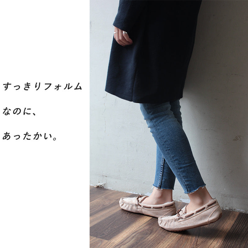 Liberty Doll LiBERTYDOLL Super water-repellent antibacterial deodorizing processed lace ribbon moccasin shoes★/3200-SA