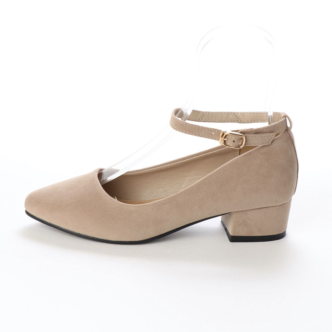 リバティードール LiBERTYDOLL シルエットと履き心地を追求したチャンキーヒールストラップ美脚パンプス/5511