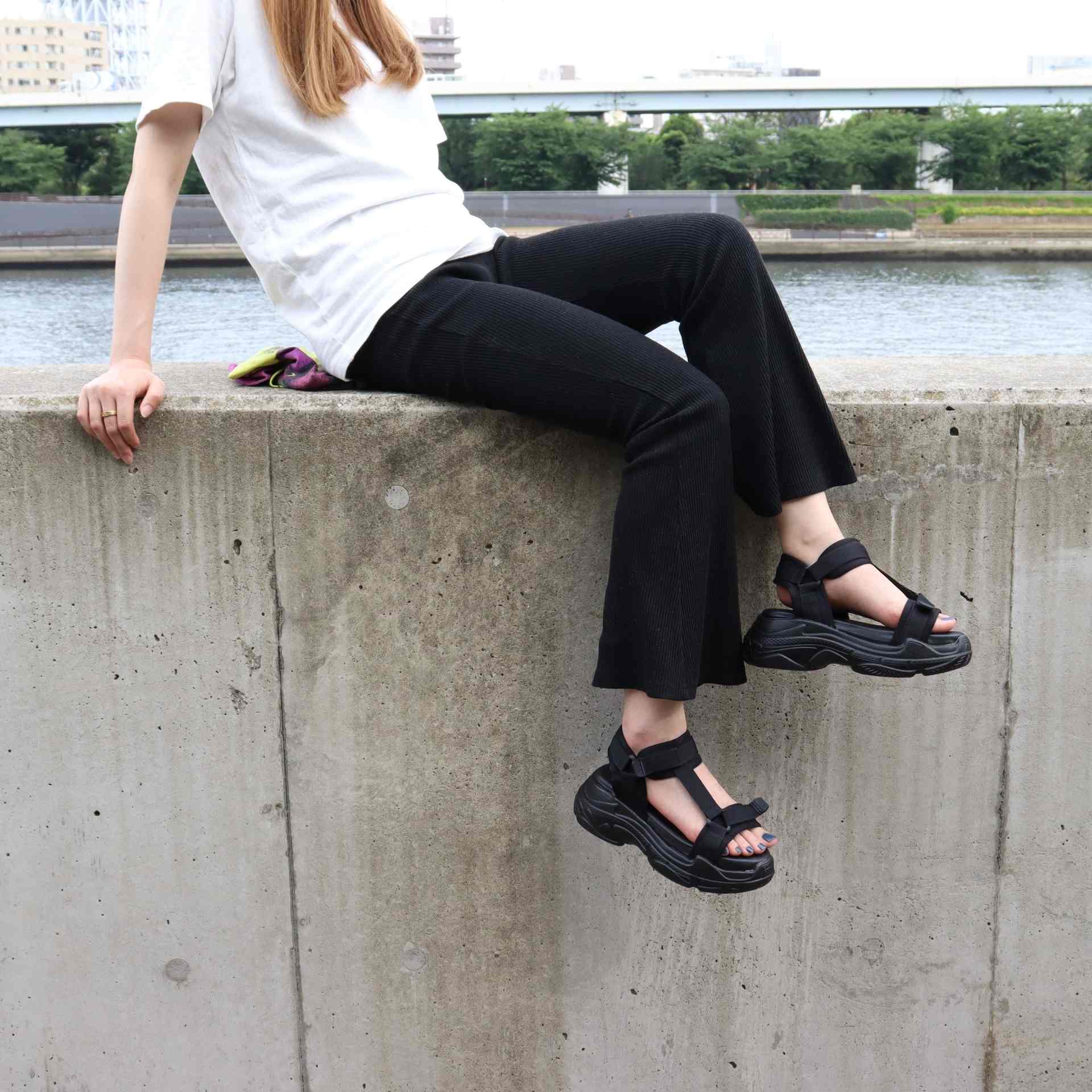 リバティードール LiBERTYDOLL 2020SS厚底スポーツサンダル/4083