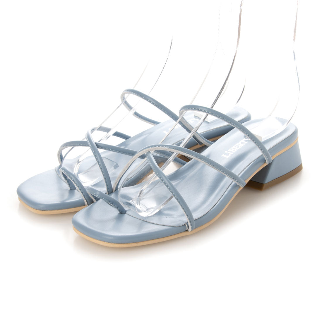 リバティードール LiBERTYDOLL 4連コードスクエアトゥトングサンダル/4110