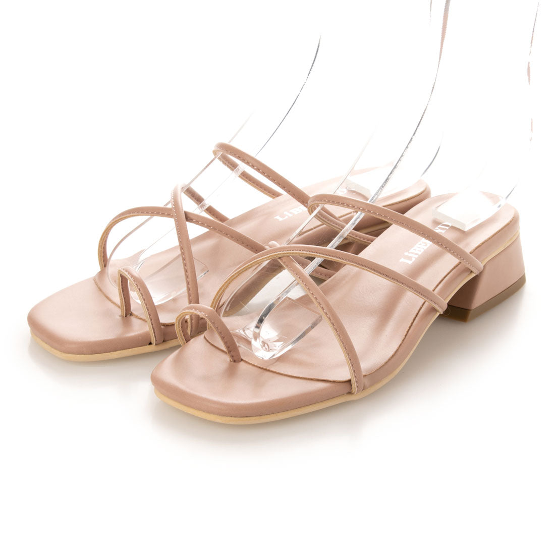 リバティードール LiBERTYDOLL 4連コードスクエアトゥトングサンダル/4110