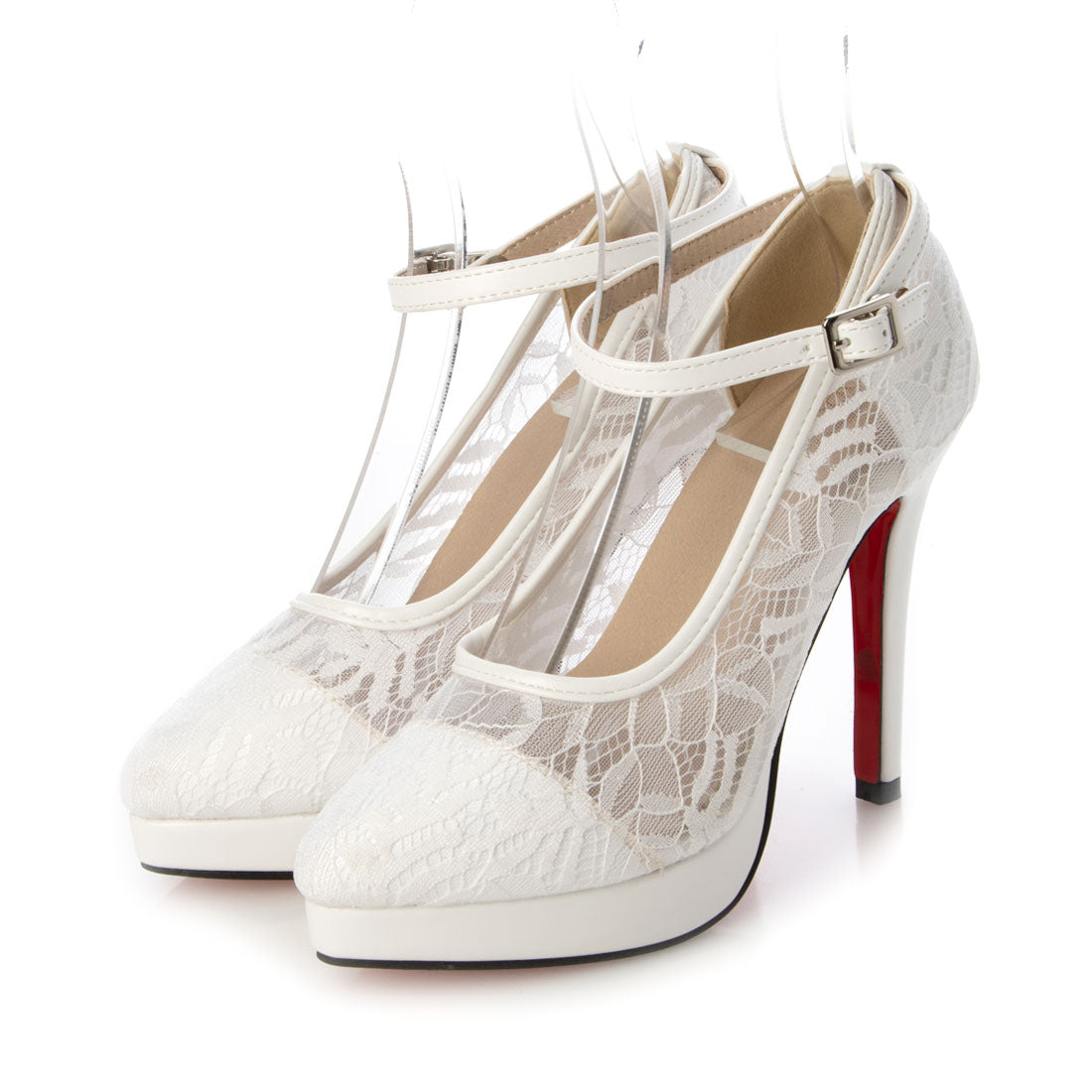 オフィス カジュアル フォーマル 12cmピンヒールポインテッドトゥストームパンプス/1125