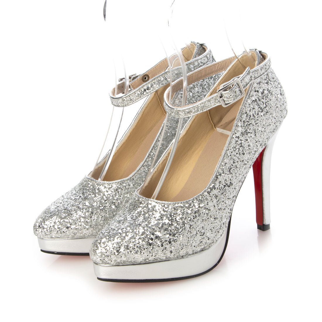 オフィス カジュアル フォーマル 12cmピンヒールポインテッドトゥストームパンプス/1125