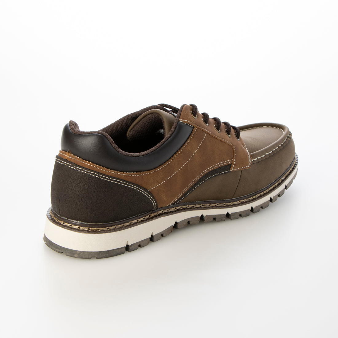 リベルト エドウィン LiBERTO EDWIN ブーツ メンズ ショートブーツ レインシューズ ワークブーツ 通勤 防水 紳士靴 メンズシューズ (ダークブラウン) ダークブラウン