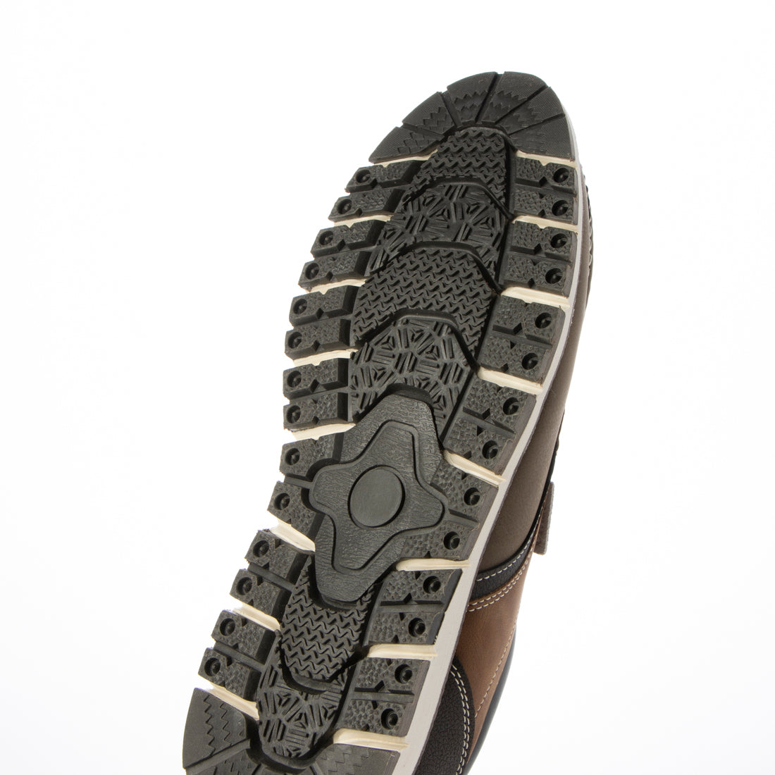 リベルト エドウィン LiBERTO EDWIN ブーツ メンズ ショートブーツ レインシューズ ワークブーツ 通勤 防水 紳士靴 メンズシューズ (ダークブラウン) ダークブラウン