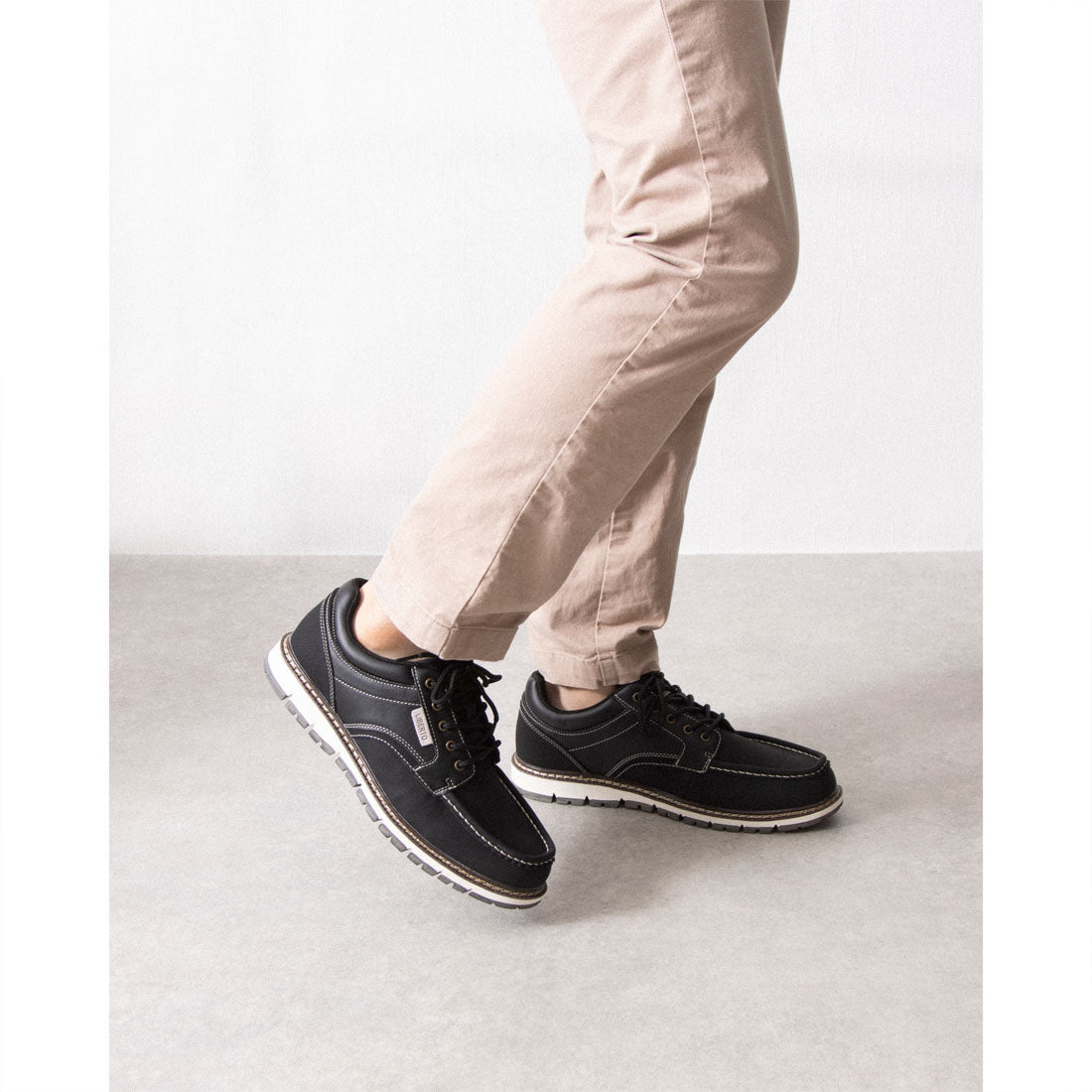 リベルト エドウィン LiBERTO EDWIN ブーツ メンズ ショートブーツ レインシューズ ワークブーツ 通勤 防水 紳士靴 メンズシューズ (ダークブラウン) ダークブラウン