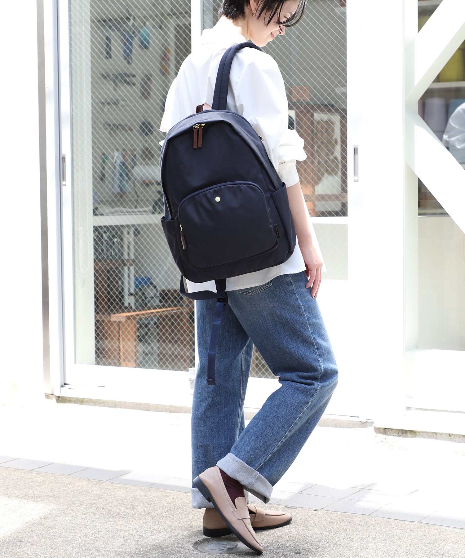 レガート ラルゴ Legato Largo PC・A4書類も収納可◎【Legato Largo / レガートラルゴ】 通勤通学にも使える 綺麗目 リュック