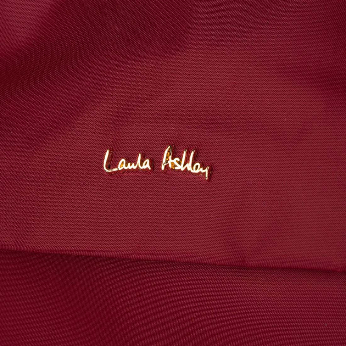 ローラ アシュレイ LAURA ASHLEY ナイロンショルダーバッグ 6.5L A5 (06.ボルドー) 06.ボルドー