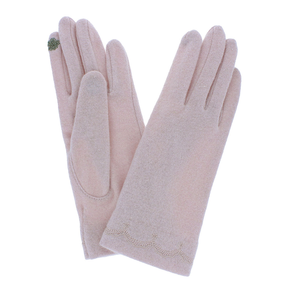 ローラ アシュレイ LAURA ASHLEY 婦人 ジャージ手袋 スマホ対応 五本指