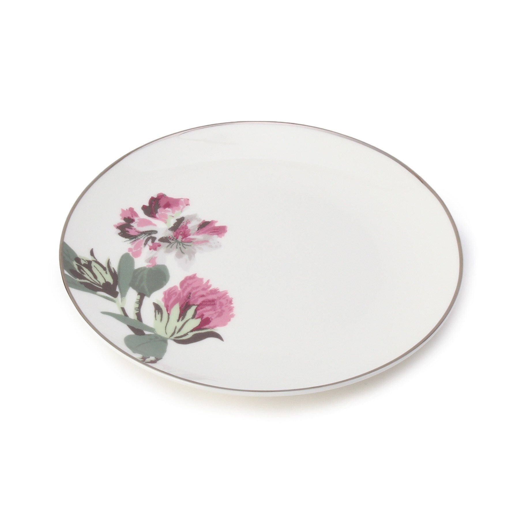 Laura Ashley Flower Cake Plate Set of 4 (Non-returnable item)