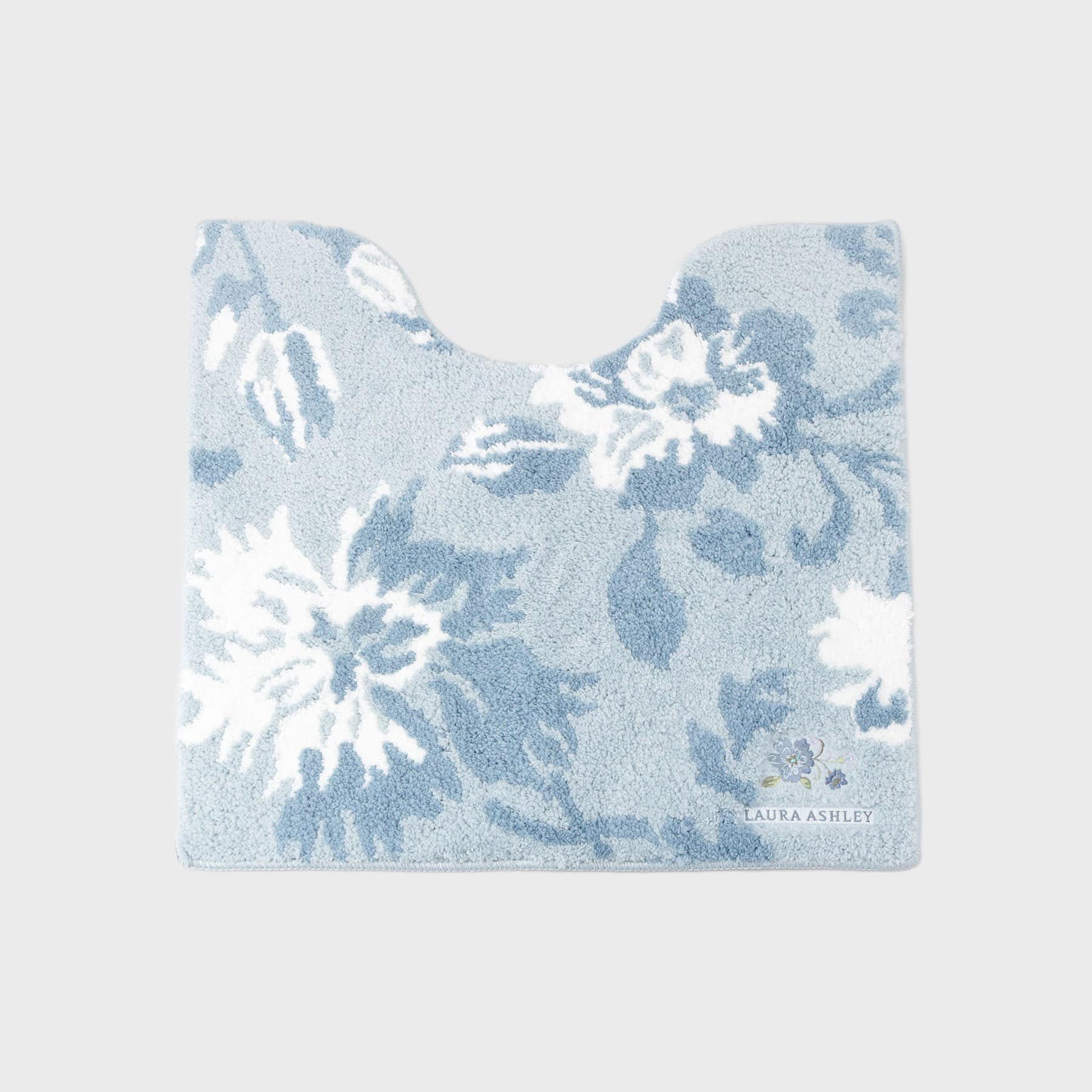 ローラ アシュレイ LAURA ASHLEY ローザリンド トイレマット (ブルー(192)) ブルー(192)