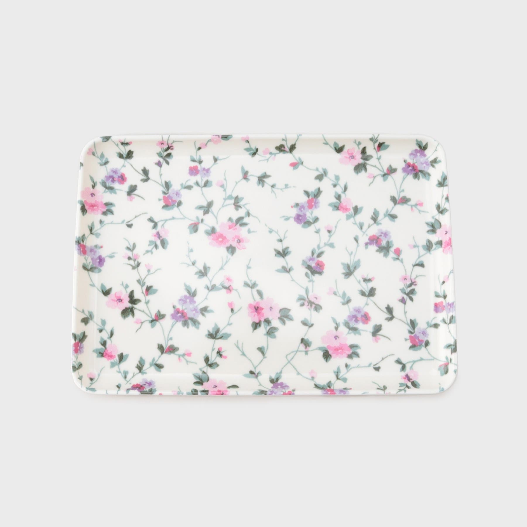 ローラ アシュレイ LAURA ASHLEY ファブリック トレイ S (ブルー(192)) ブルー(192)