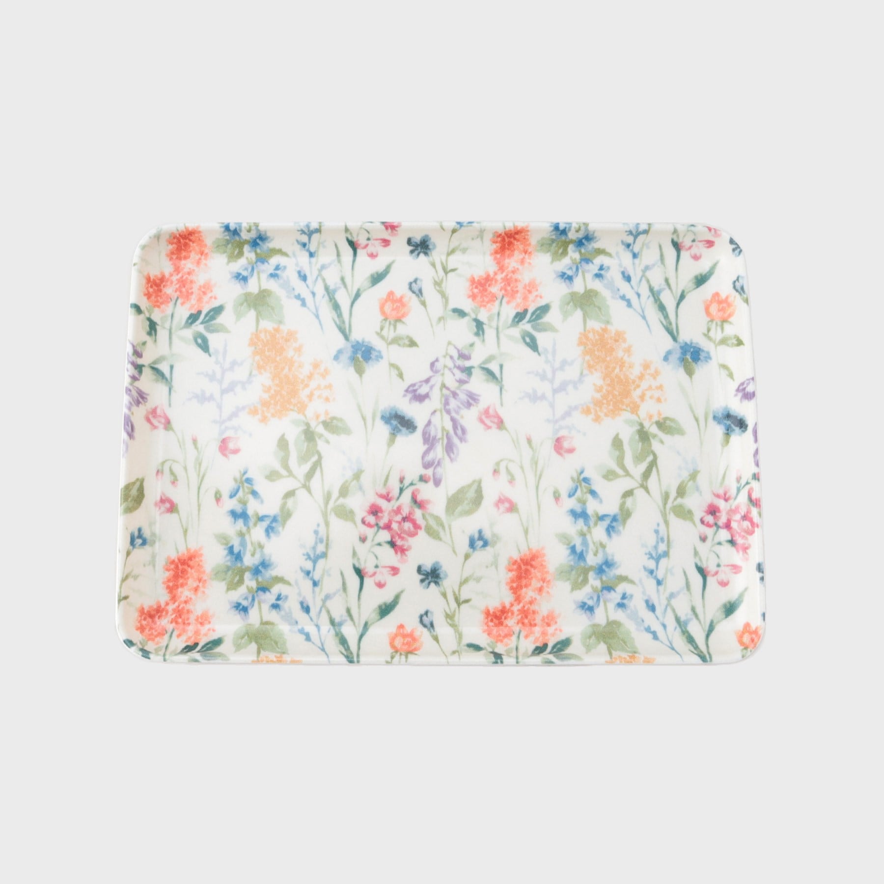 ローラ アシュレイ LAURA ASHLEY ファブリック トレイ S (ブルー(192)) ブルー(192)