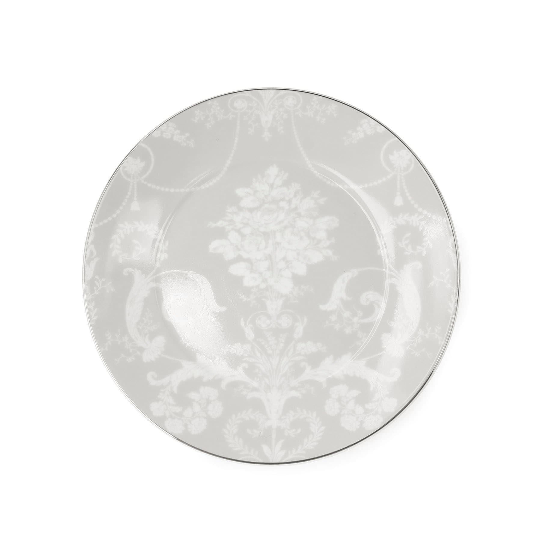 ローラ アシュレイ LAURA ASHLEY ジョゼット柄 プレートペアセット【返品不可商品】 (ライトグレー) ライトグレー(111)