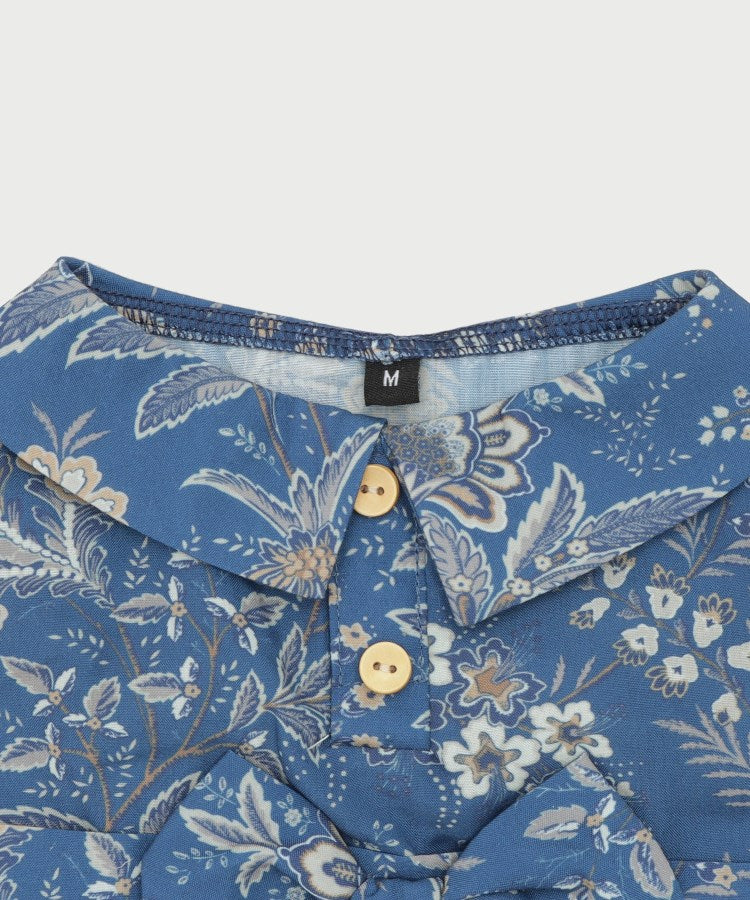 ローラ アシュレイ LAURA ASHLEY マーブルック柄 ドッグウエア (ネイビー(194)) ネイビー(194)