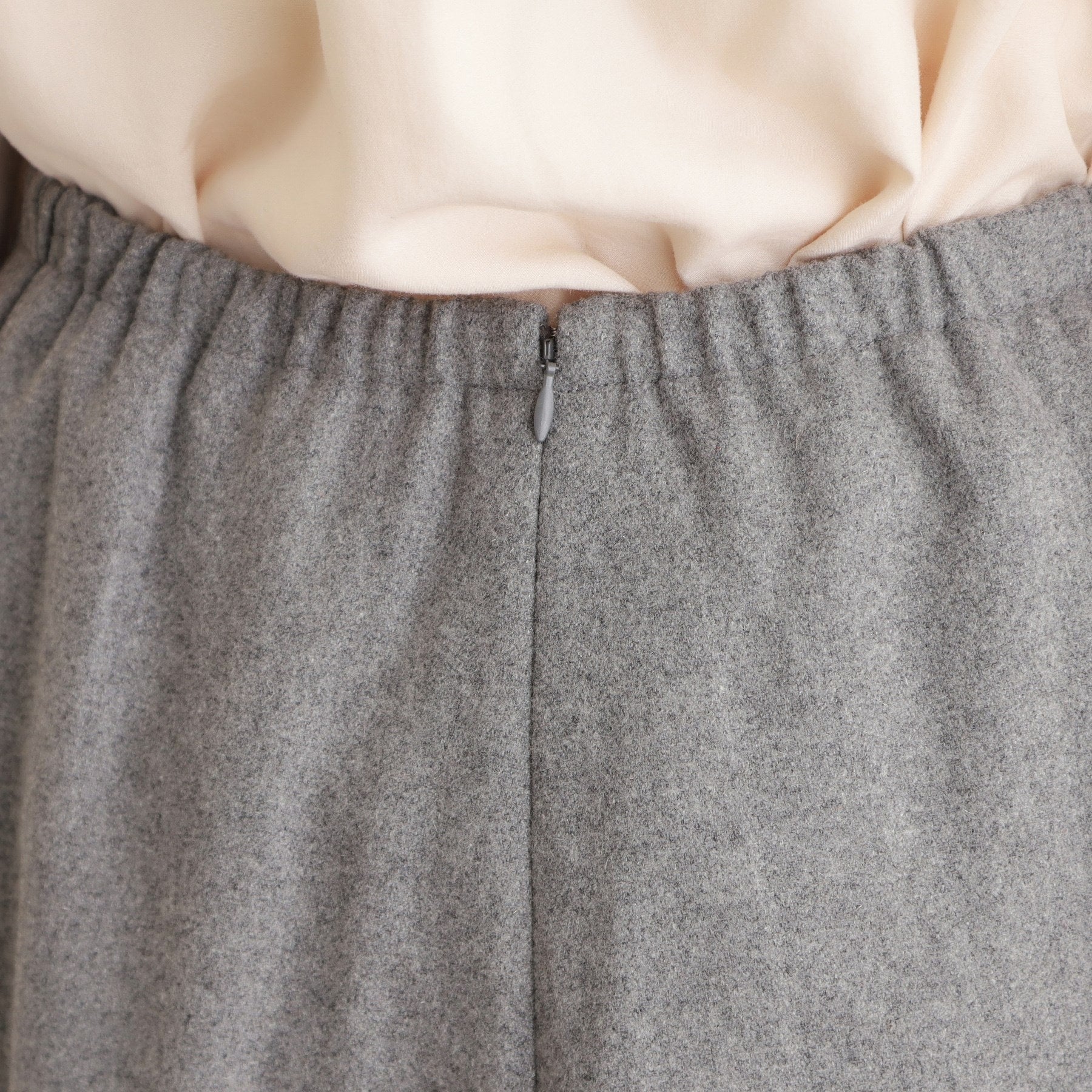 ローラ アシュレイ LAURA ASHLEY 【ウール混】フレアスカート (ライトグレー(011)) ライトグレー(011)