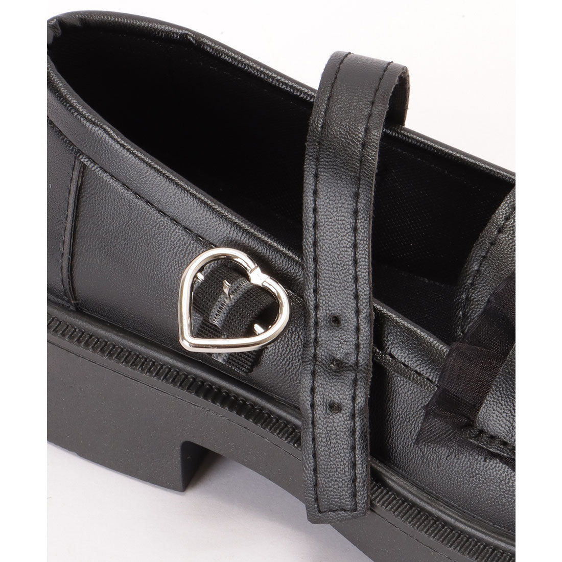 賽車女士 Lace Ladies 蕾絲邊 鈕扣 皮革風格 吊帶 鞋子