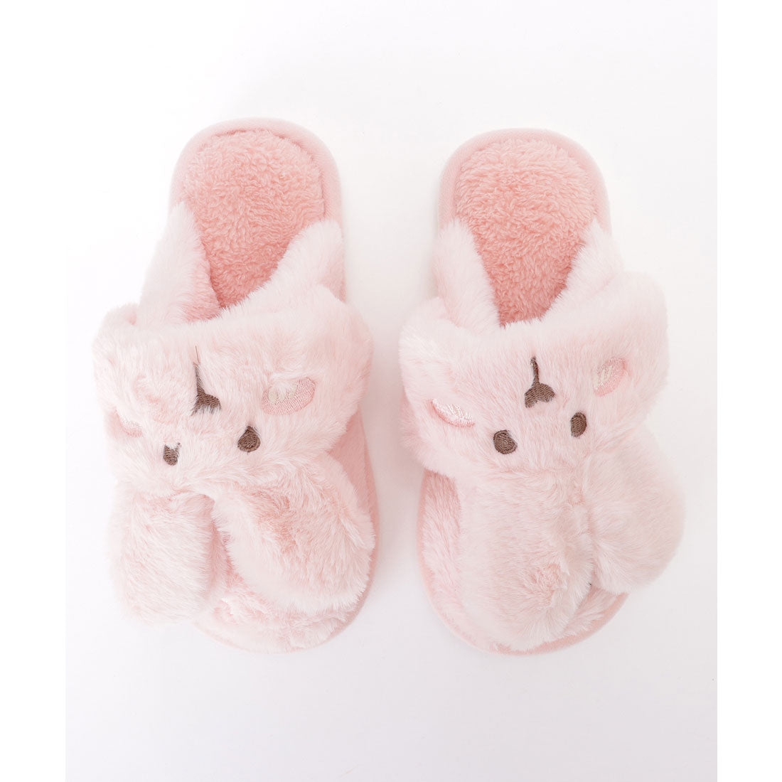 賽車女士 Lace Ladies 3D 兔子 設計 毛絨 拖鞋