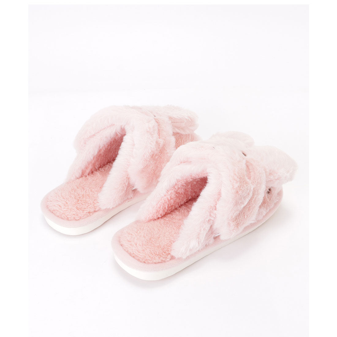 賽車女士 Lace Ladies 3D 兔子 設計 毛絨 拖鞋