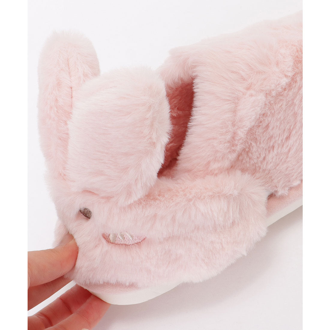 賽車女士 Lace Ladies 3D 兔子 設計 毛絨 拖鞋