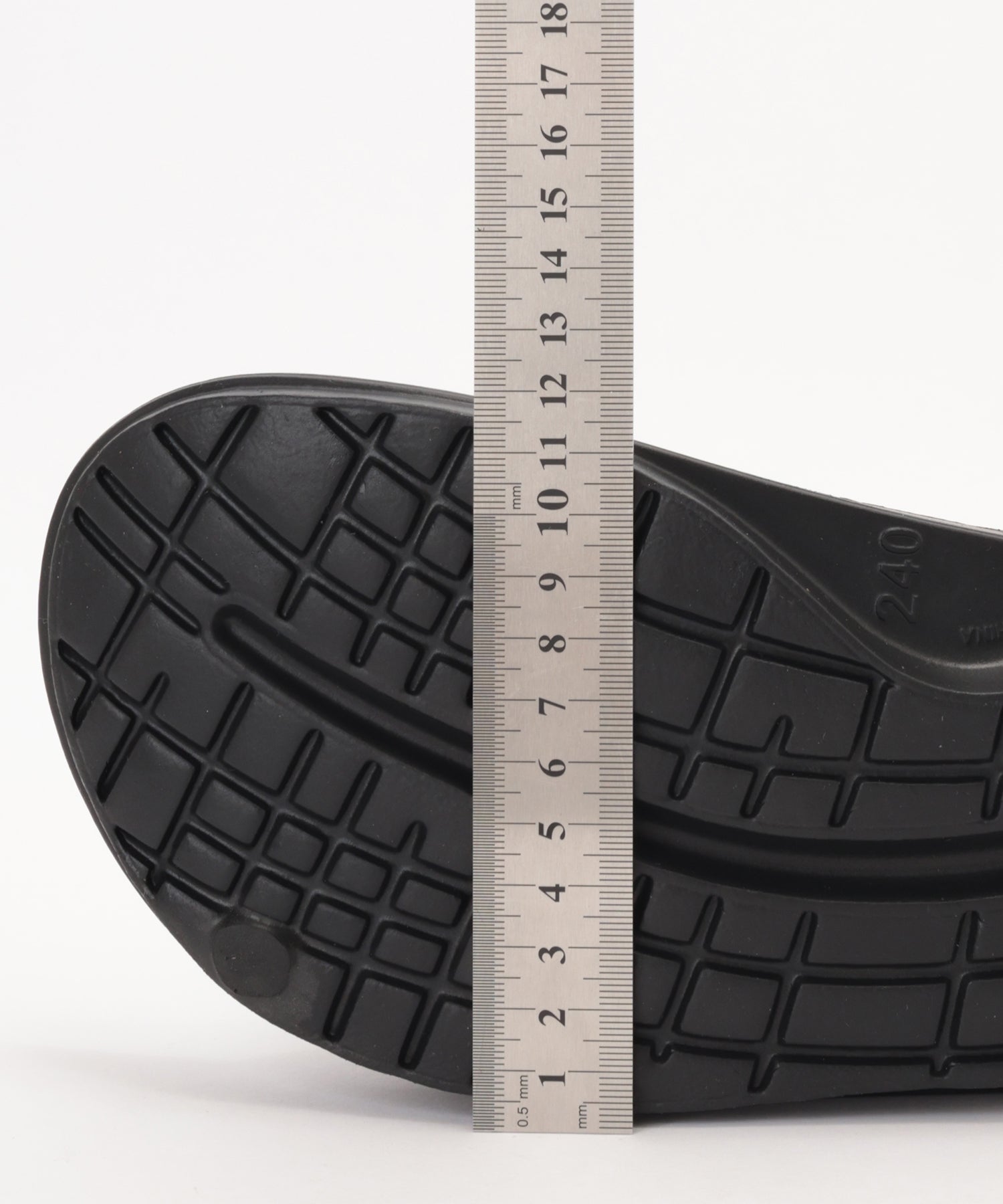 レースレディース Lace Ladies 厚底 スライド スリッパ コンフォート サンダル (ブラック) ブラック