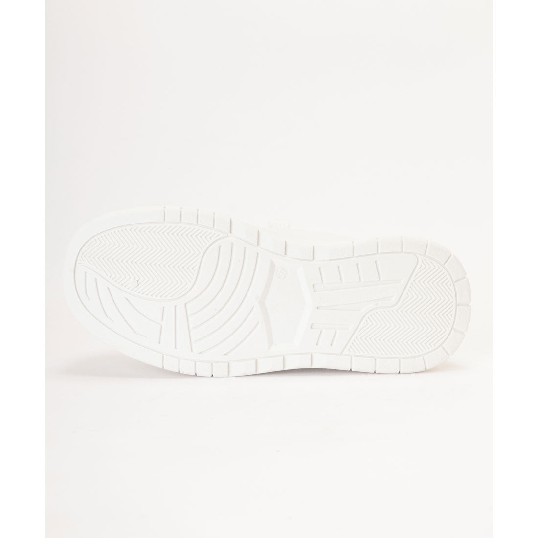 レースレディース Lace Ladies ベルクロ付き 厚底 レースアップ コート スニーカー (アイボリー) アイボリー