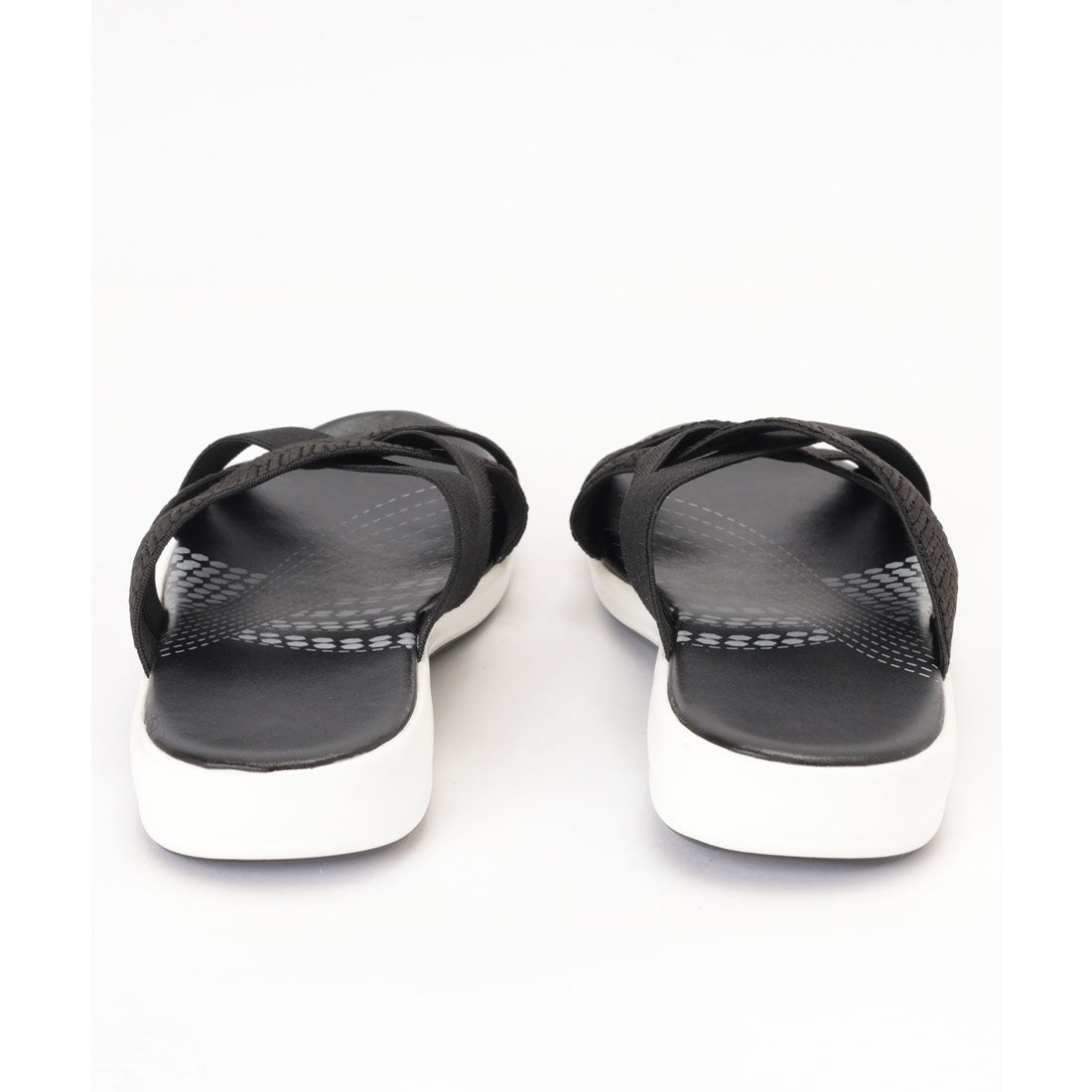 レースレディース Lace Ladies クロス ストラップ 厚底 スライド サンダル (ベージュ) ベージュ