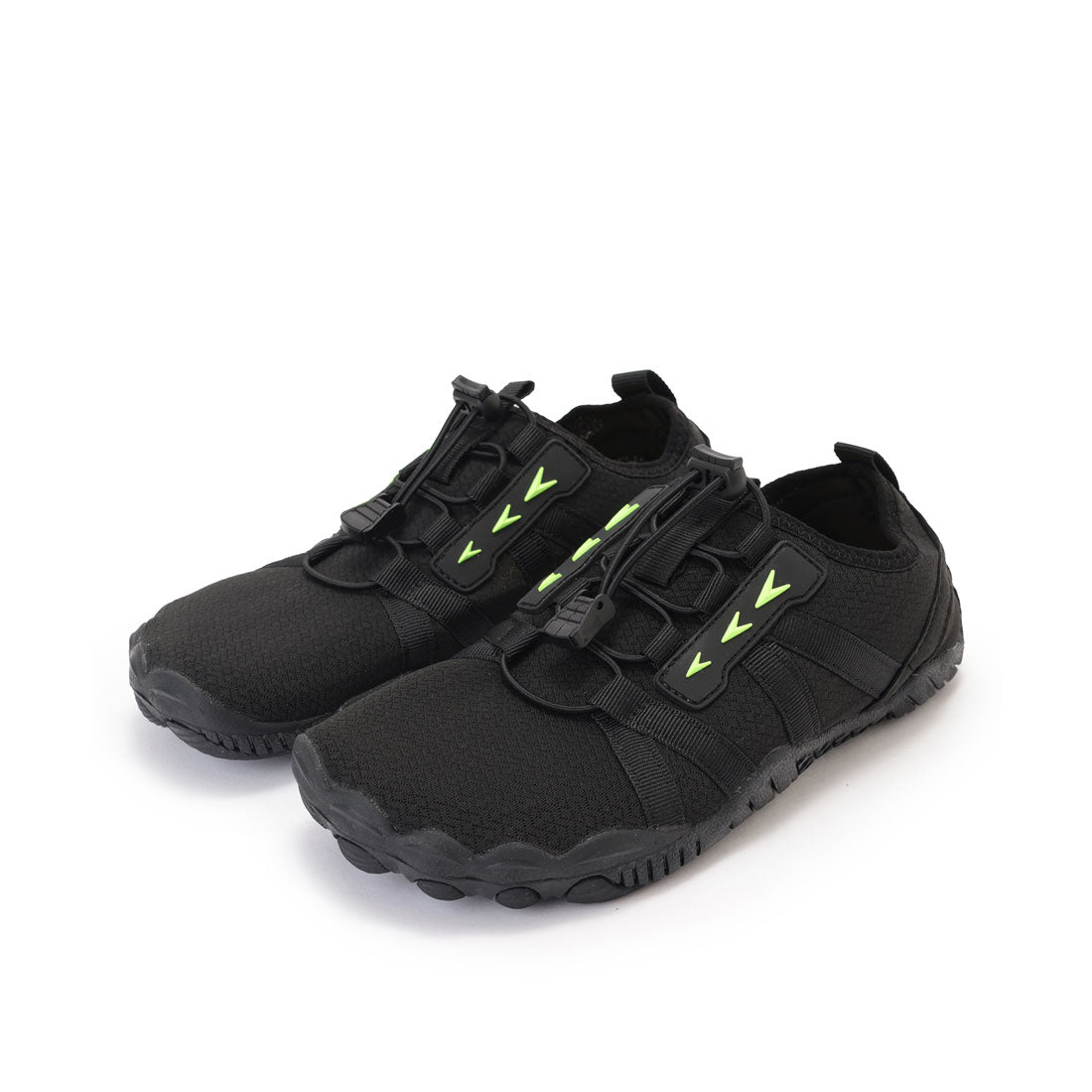 レースレディース Lace Ladies 水陸両用 メッシュ スリッポン ビーチ シューズ (グレー) グレー