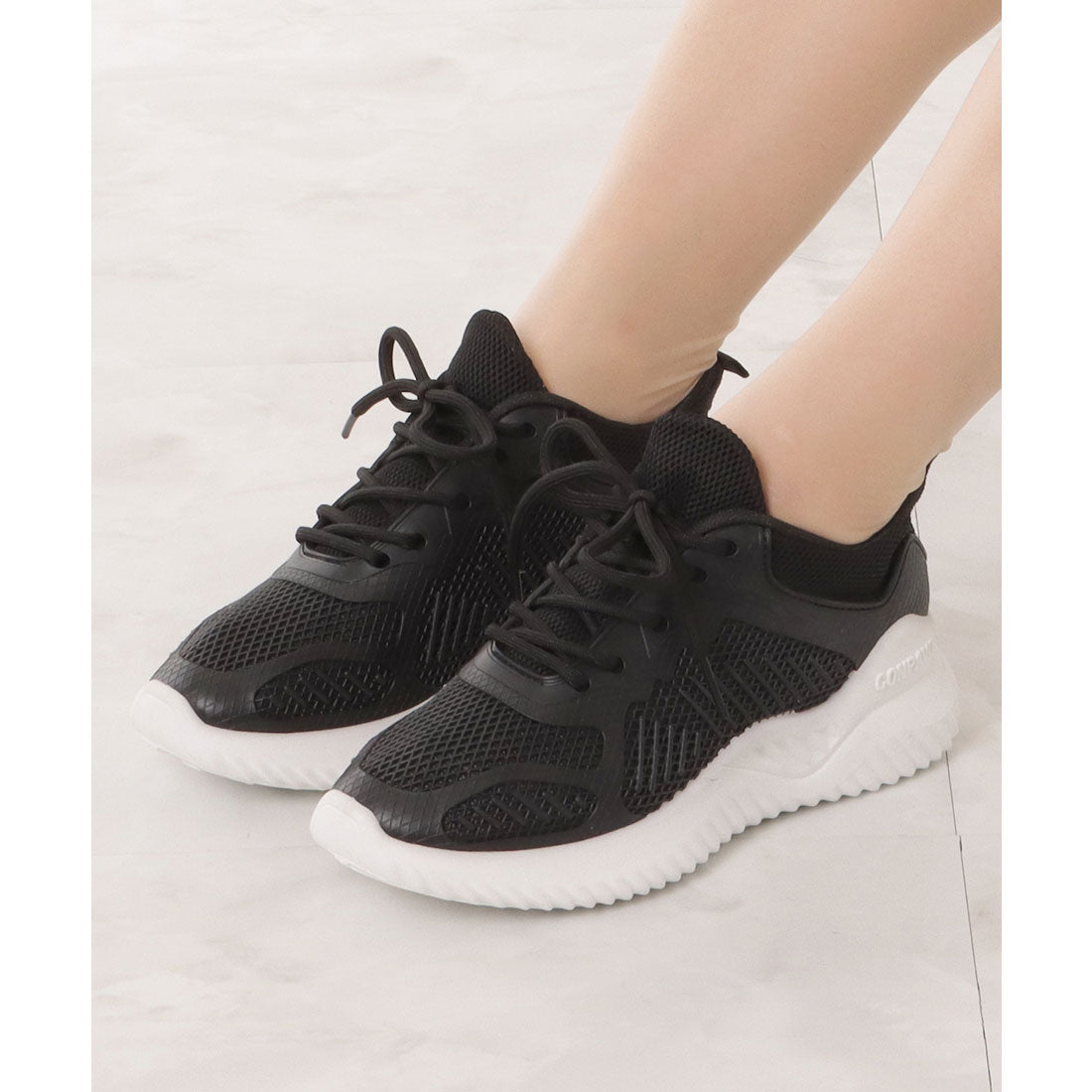 レースレディース Lace Ladies 軽量メッシュスニーカー