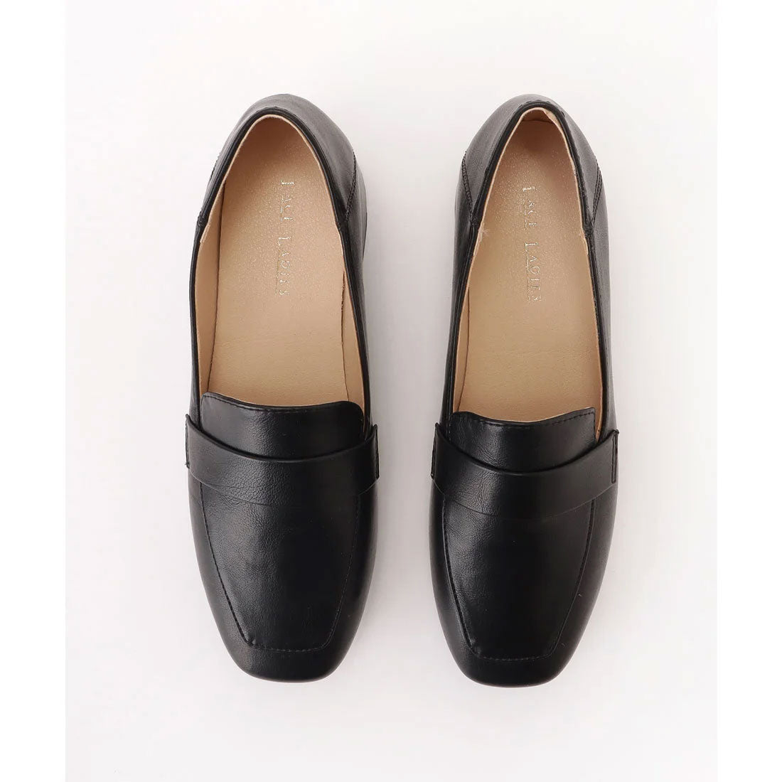 美品★ SQUARE TOE LACE UP LOAFERS 9c272c9b-db3d-5d43-ab0d-