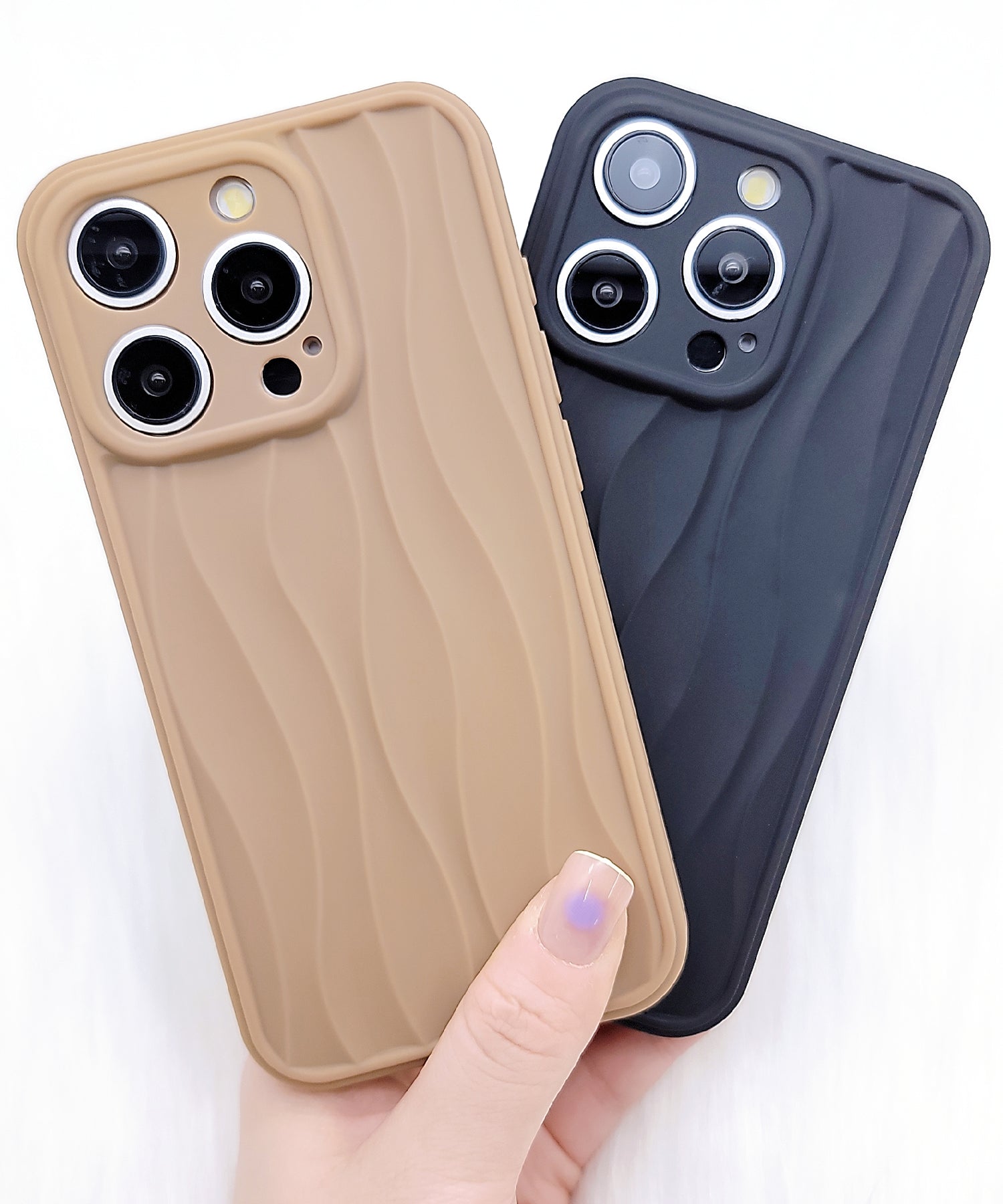 レースレディース Lace Ladies 立体ウエーブソフトiPhoneカバー