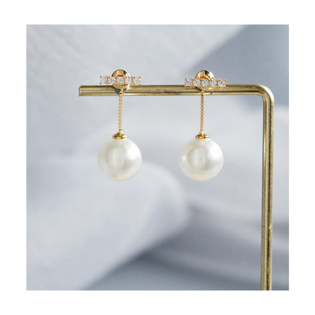 Lace Ladies Pearl Design Variety Dress Earrings