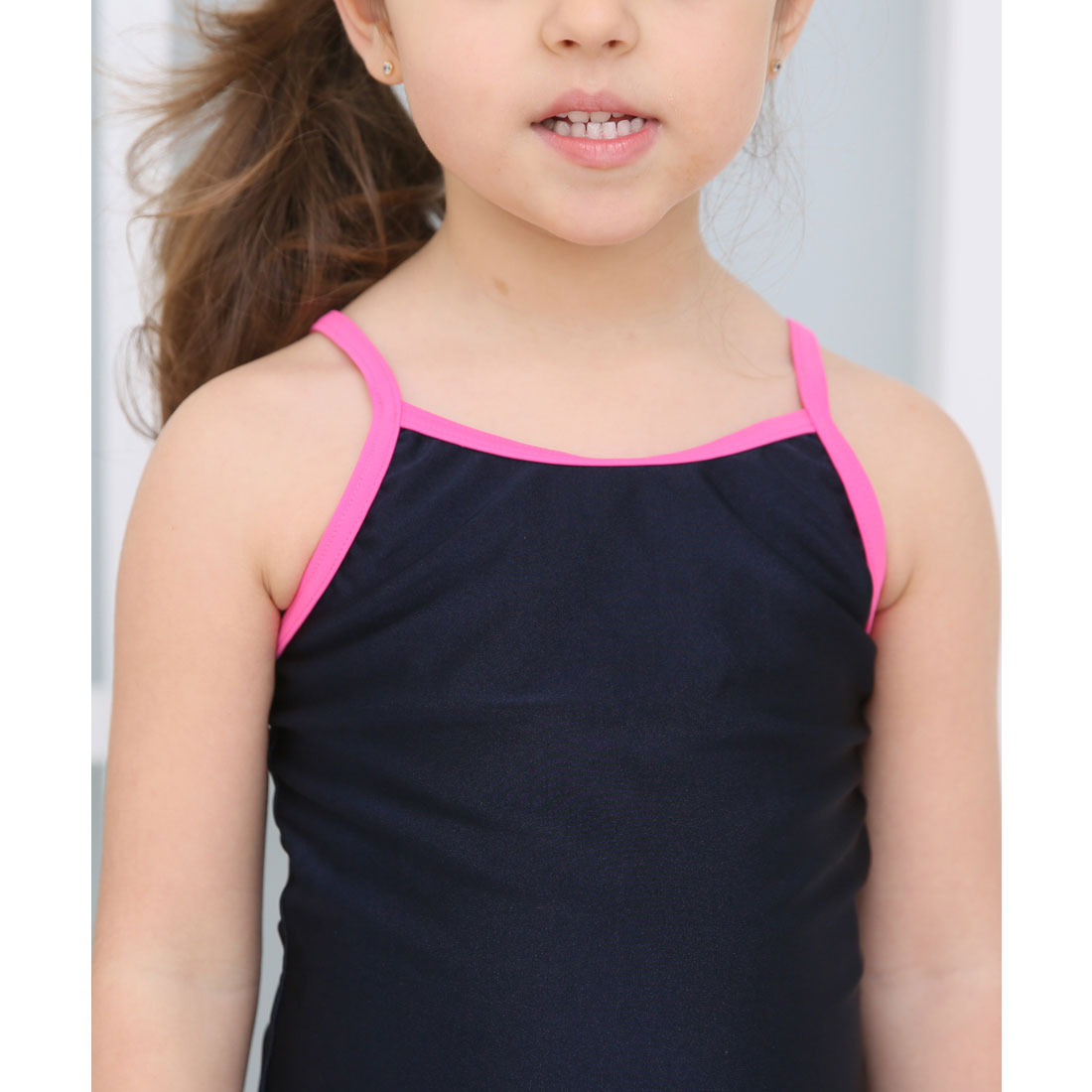 レースレディース Lace Ladies 女児 ライン入り セパレート スカートタイプ スクール水着 ガールズ 女子 ワンピース水着【返品不可商品】