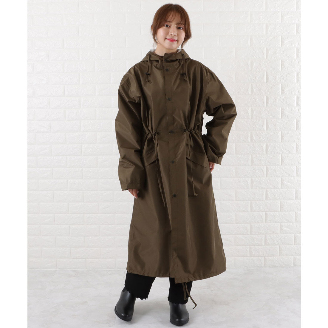 レースレディース Lace Ladies 軽量レインコート 自転車用 男女兼用,グリーン