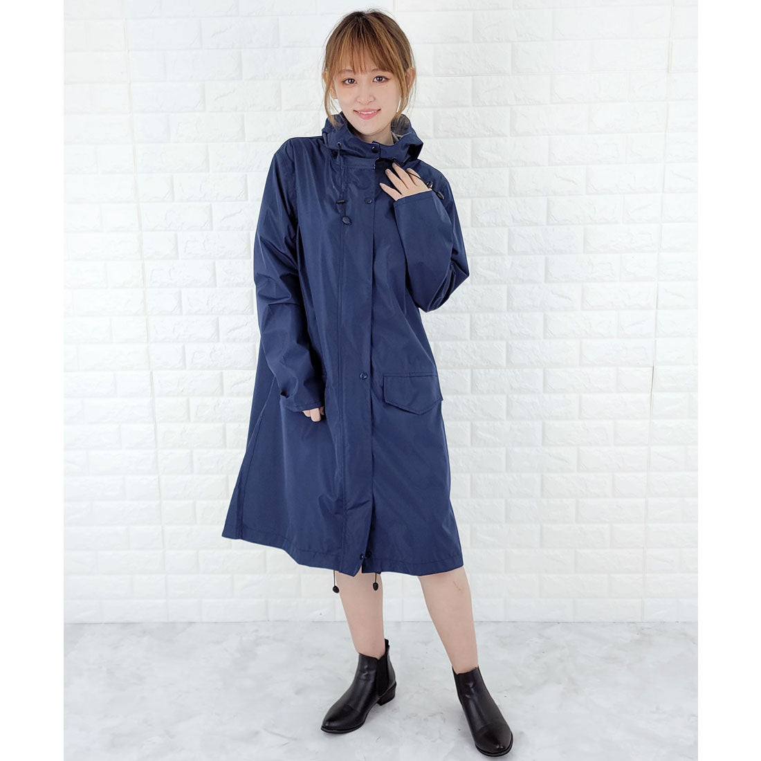 レースレディース Lace Ladies 収納袋付レインコート