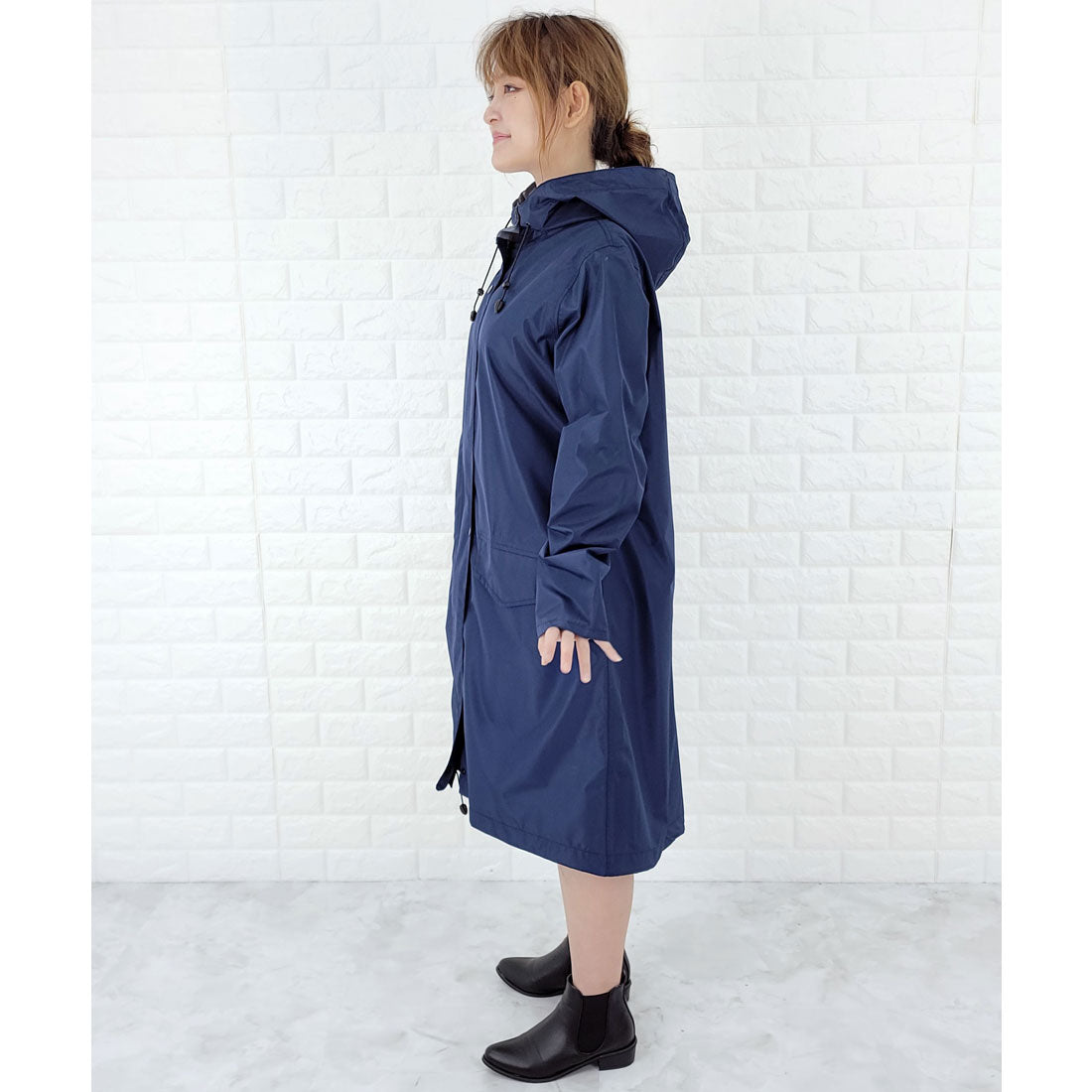 レースレディース Lace Ladies 収納袋付レインコート