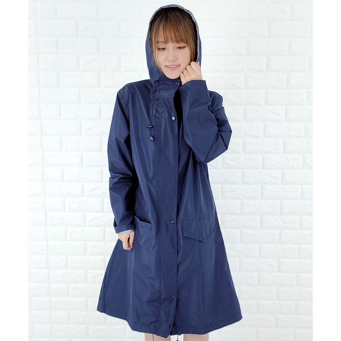 レースレディース Lace Ladies 収納袋付レインコート