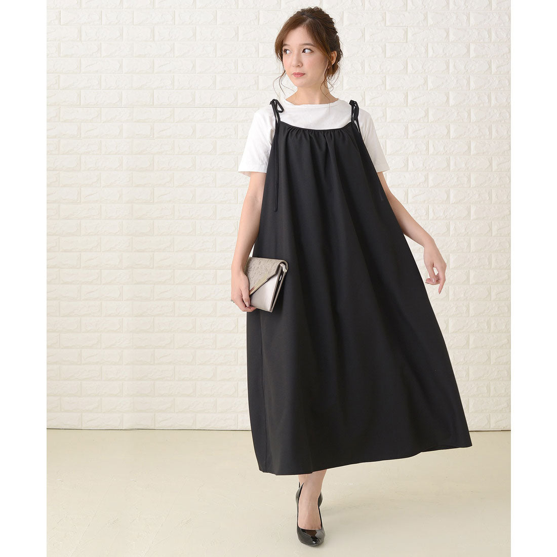 Lace Ladies Loose-fitting camisole long dress