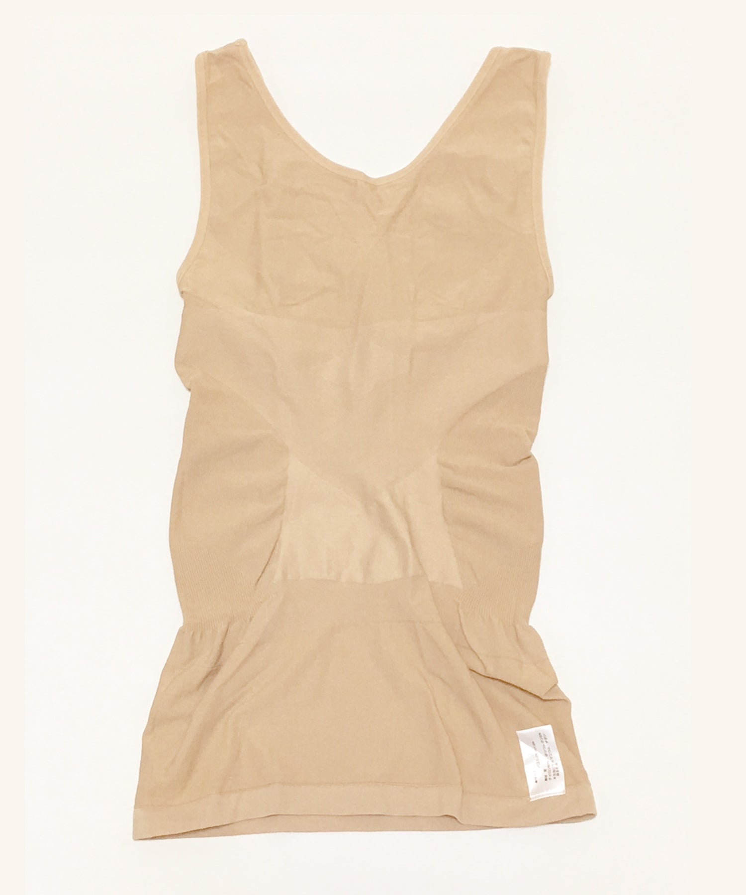 レースレディース Lace Ladies 着圧キャミソール バストアップ インナー (BEIGE) BEIGE