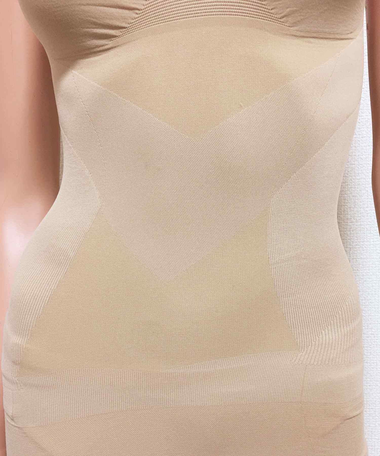 レースレディース Lace Ladies 着圧キャミソール バストアップ インナー (BEIGE) BEIGE